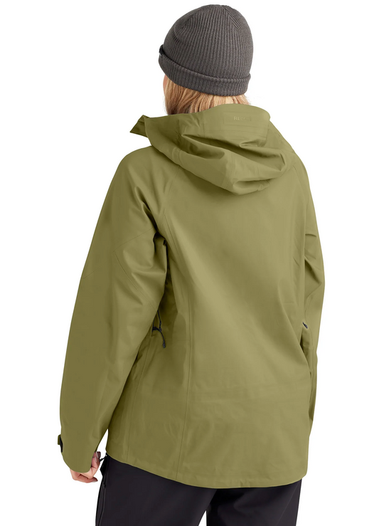 Dakine Womens Sender Stretch 3L Jacket - Earth Green