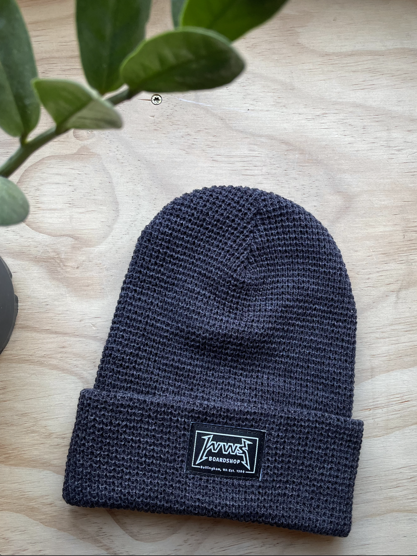 WWS Waffle Cuffed Beanie