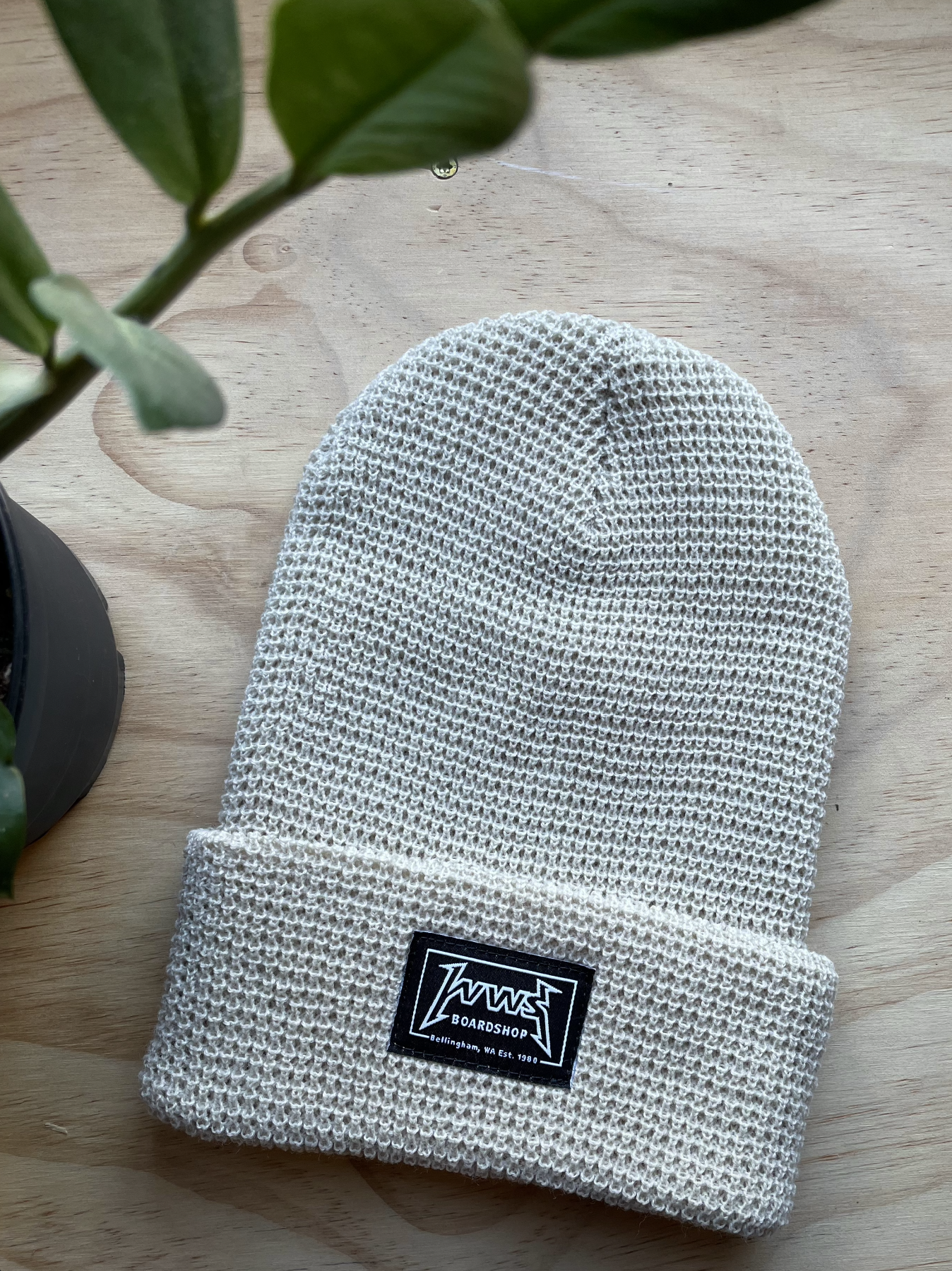 WWS Waffle Cuffed Beanie