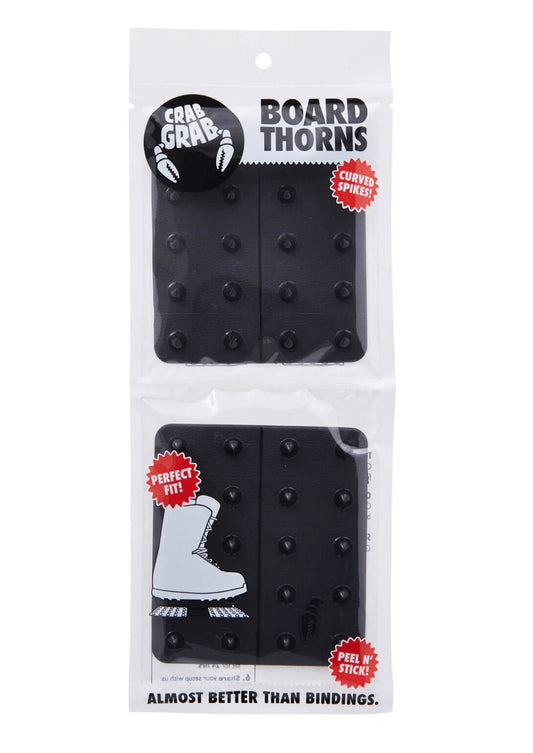 Crab Grab Board Thorns Stomp Pad - Black