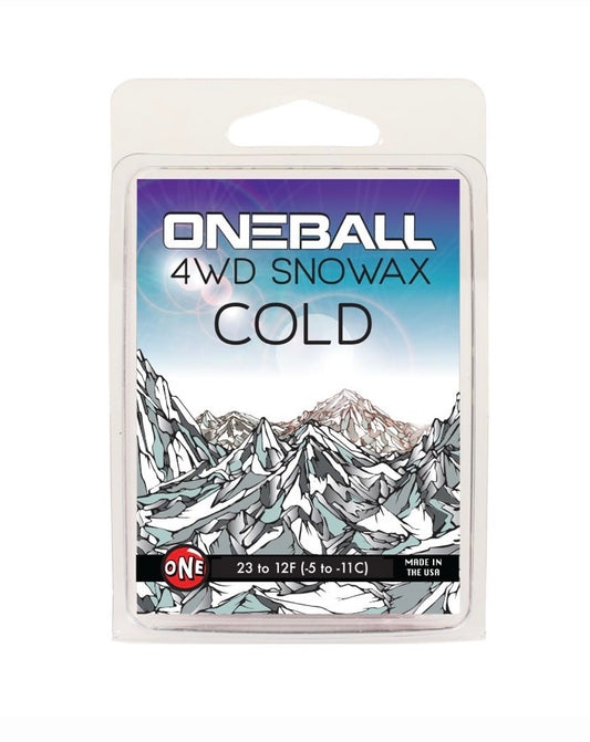 One Ball Cold 4WD Snowboard Wax