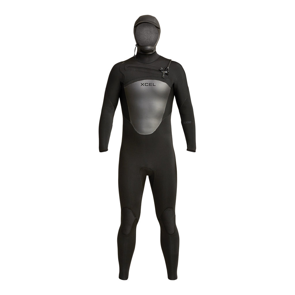XCEL Mens Axis Hooded 5/4 Wetsuit