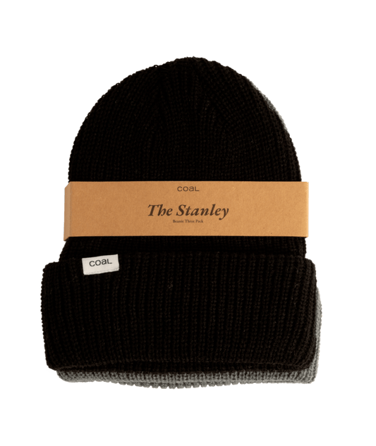Coal Stanley 3-Pack Beanie