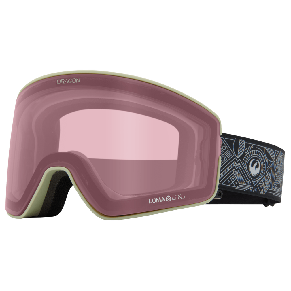 Dragon PVX2 Goggles - GIGI RUF/Lumalens Dark Smoke + Lumalens Light Rose