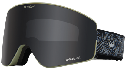 Dragon PVX2 Goggles - GIGI RUF/Lumalens Dark Smoke + Lumalens Light Rose