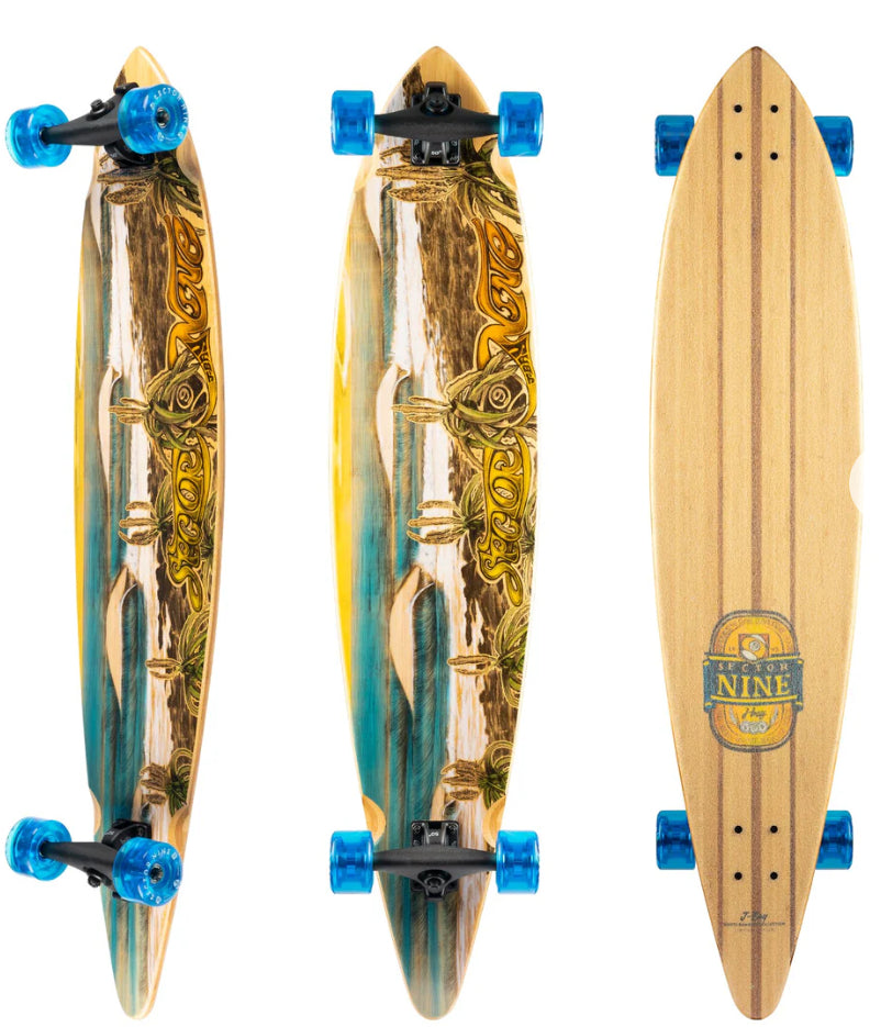 Sector 9 J-Bay Pintail Longboard