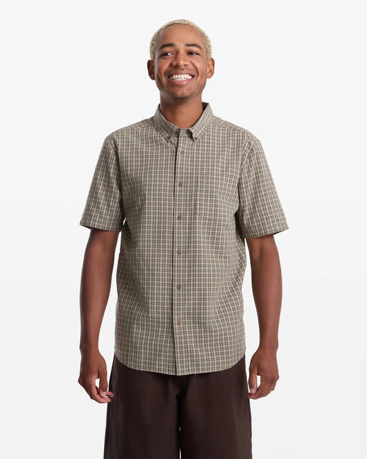 Volcom Brewster Short Sleeve Button Up