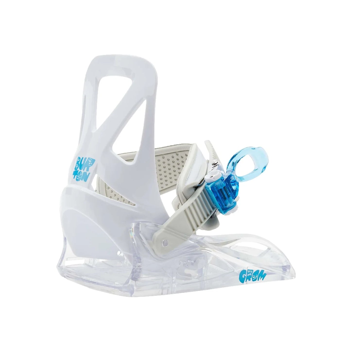 Burton Kids Mini Grom Snowboard Bindings - White