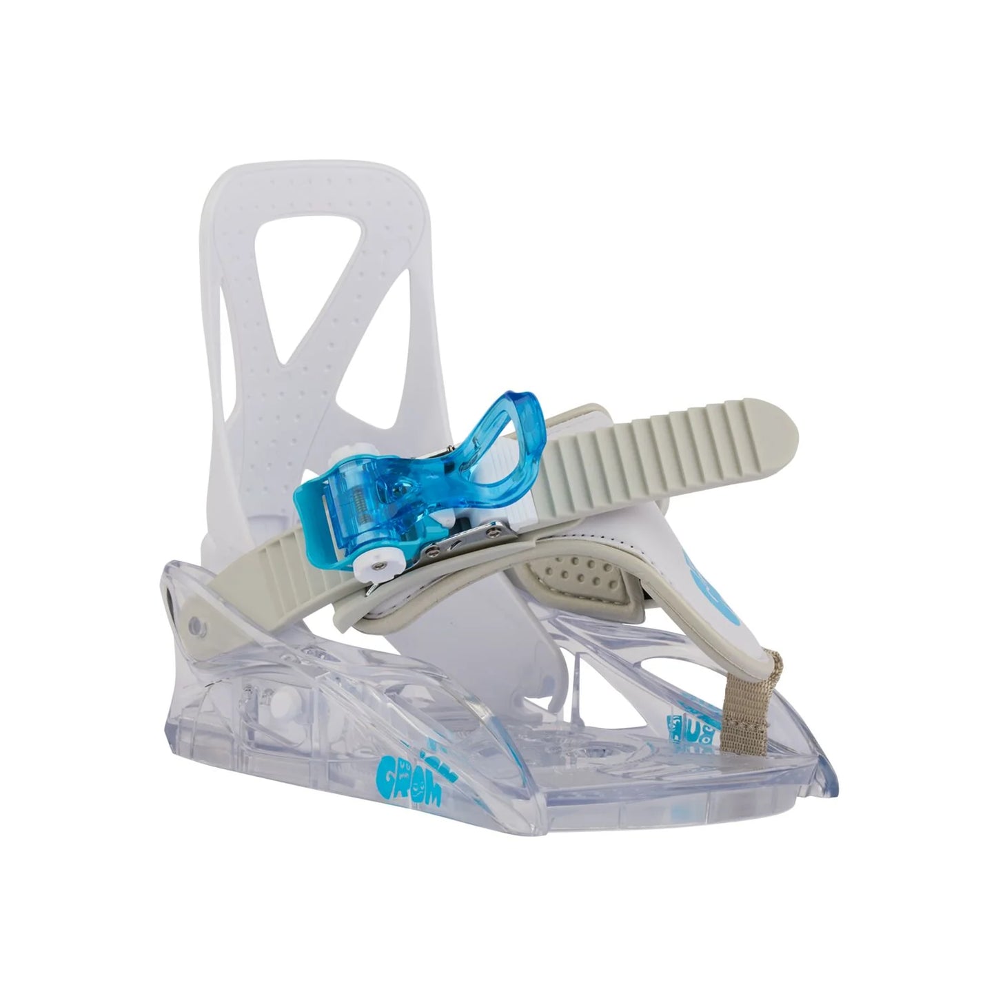 Burton Kids Mini Grom Snowboard Bindings - White