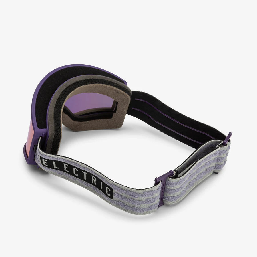 Electric EK1 Goggle - Volt Grey Purple/Purple Chrome + Yellow Lens