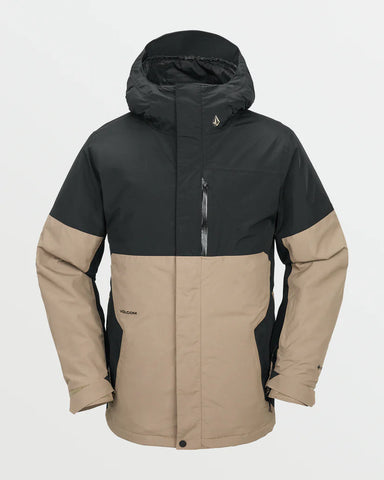 Volcom Mens L GORE-TEX Jacket - Chestnut Brown