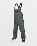 Volcom Mens Roan Bib - Charcoal