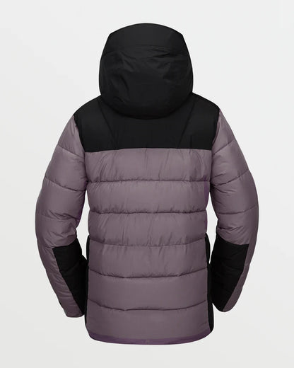 Volcom Womens Puffleup Jacket - Dusty Lavender