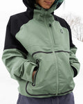 Volcom Womens Revna 20K Shell Jacket - Lichen Green