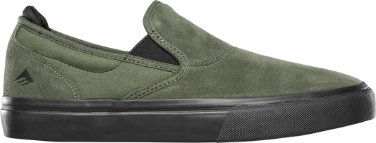 Emerica Wino G6 Slip-On - Olive/Black