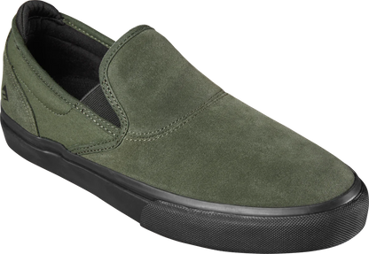 Emerica Wino G6 Slip-On - Olive/Black