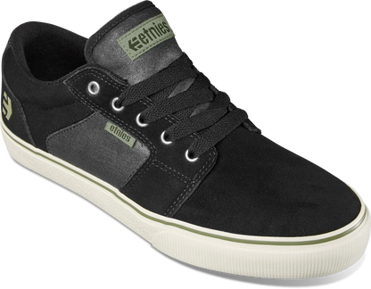 Etnies Barge LS - Black/White/Silver