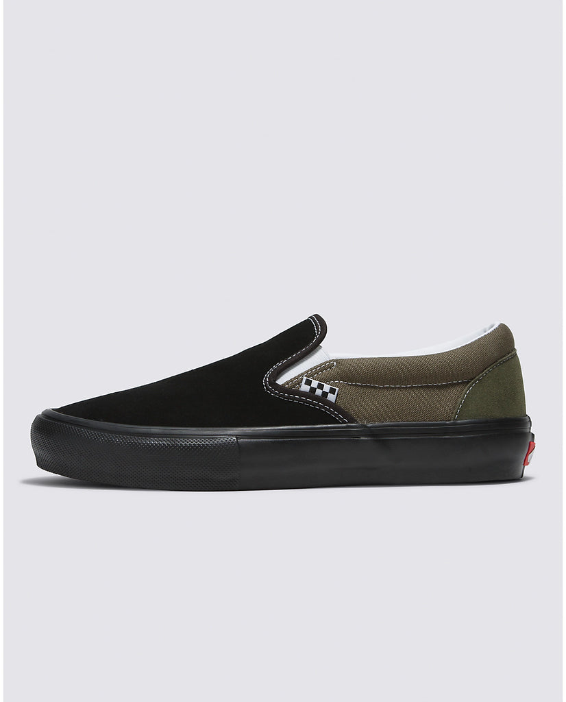 Vans Skate Slip Ons Black Grape Leaf WWS Boardshop