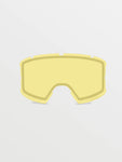 Volcom Garden Goggle 2024 - Military Gold + BL Yellow - Red Chrome