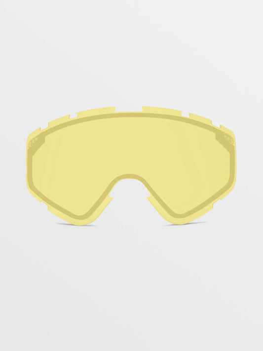 Volcom Attunga Goggle - Cloudwash Camo + BL Yellow - Silver Chrome