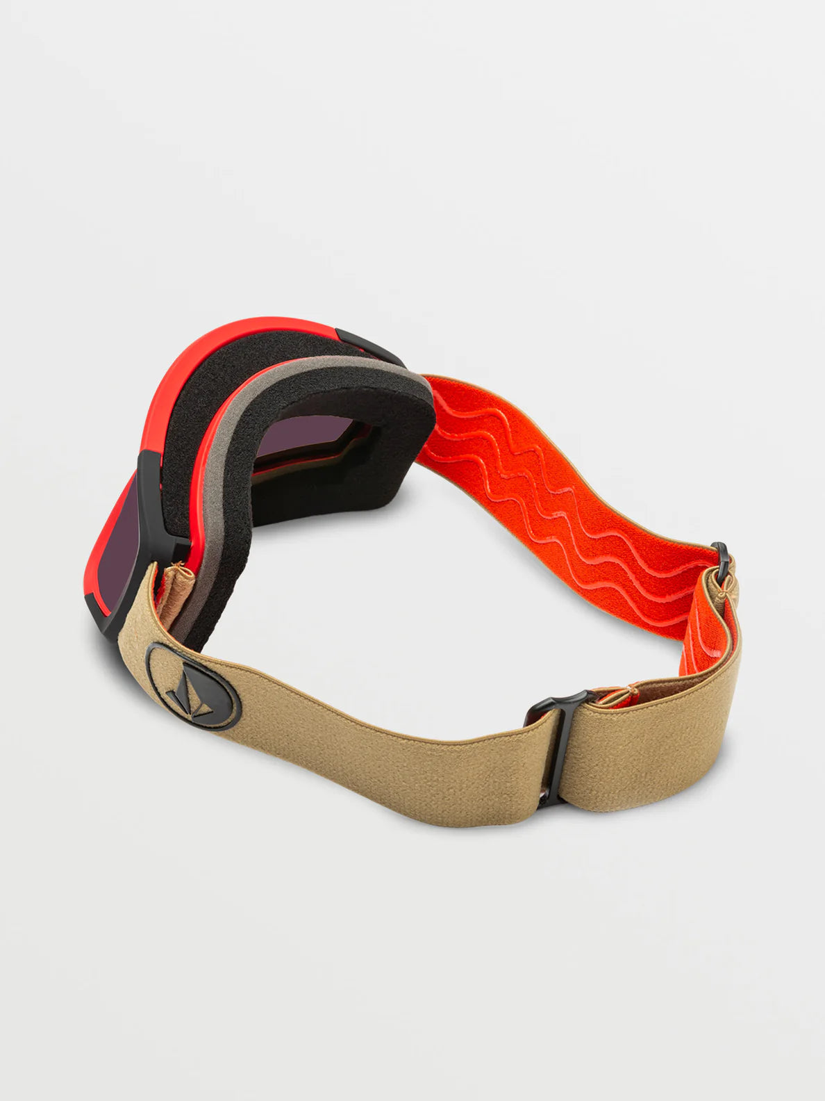 Volcom Attunga Youth Goggle - Orange Shock/Sand + BL Yellow - Light Bronze