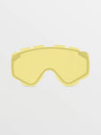 Volcom Attunga Youth Goggle - Orange Shock/Sand + BL Yellow - Light Bronze