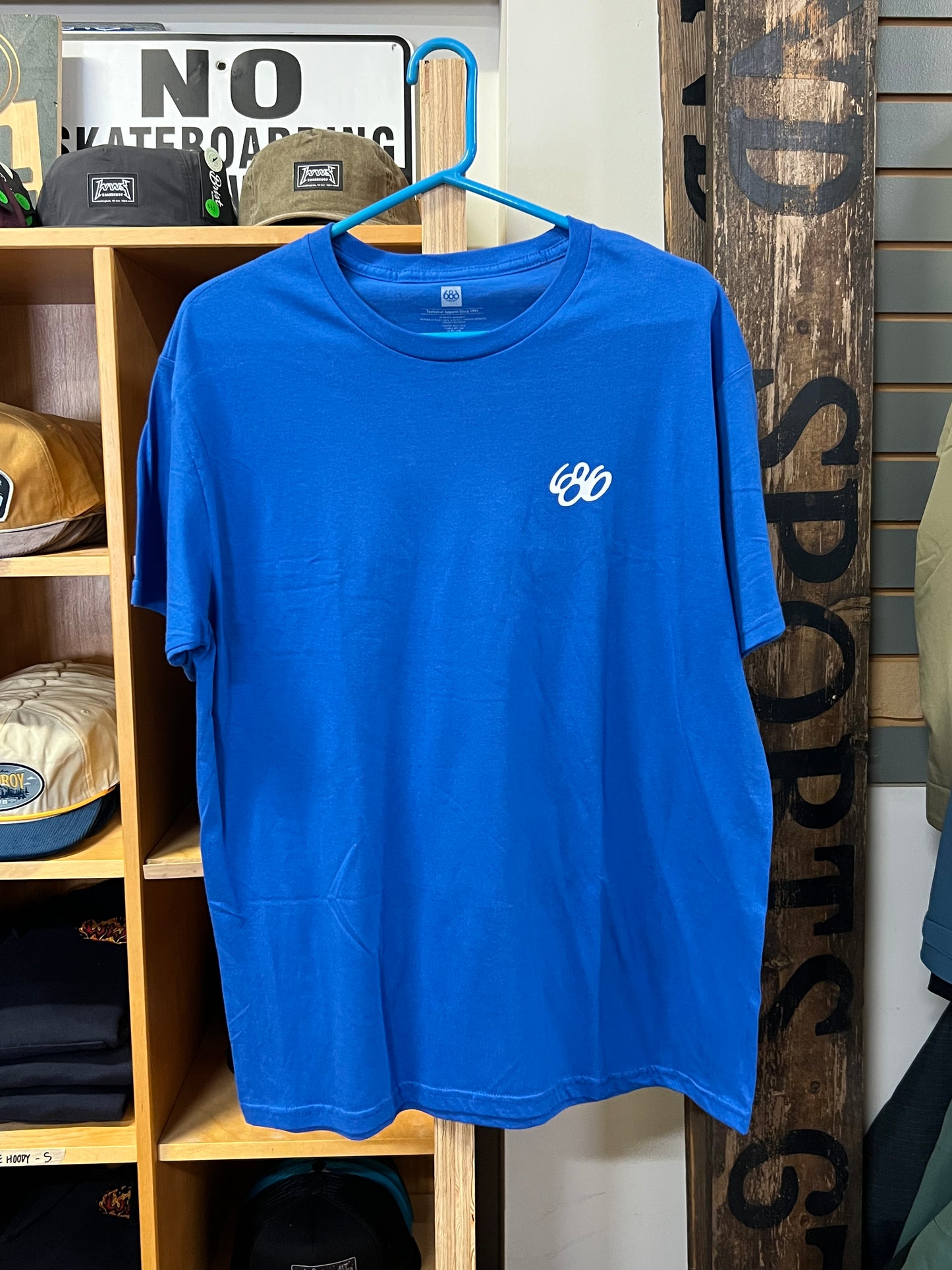 686 2002 Script Premium Short Sleeve T-Shirt - Royal