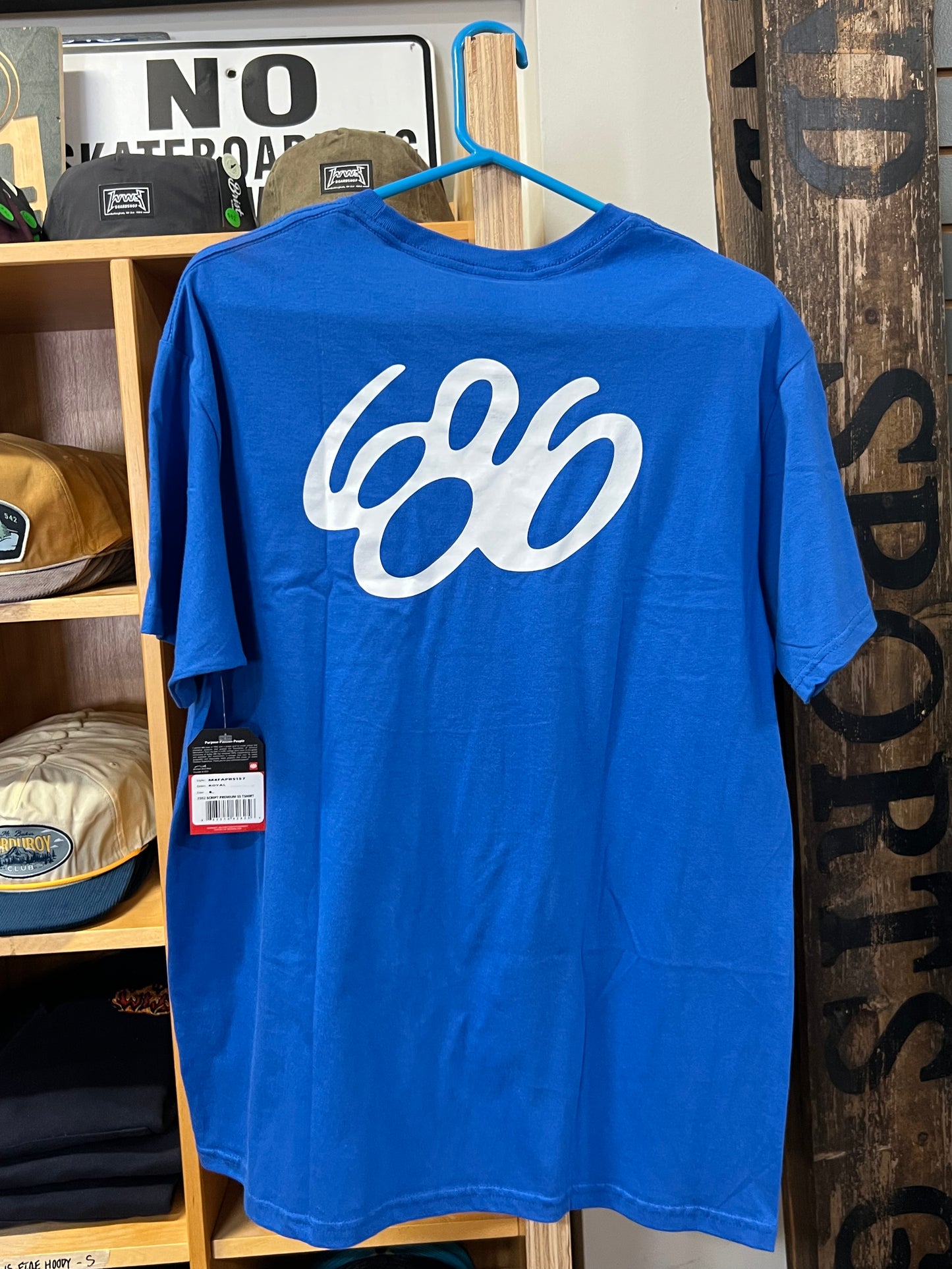 686 2002 Script Premium Short Sleeve T-Shirt - Royal