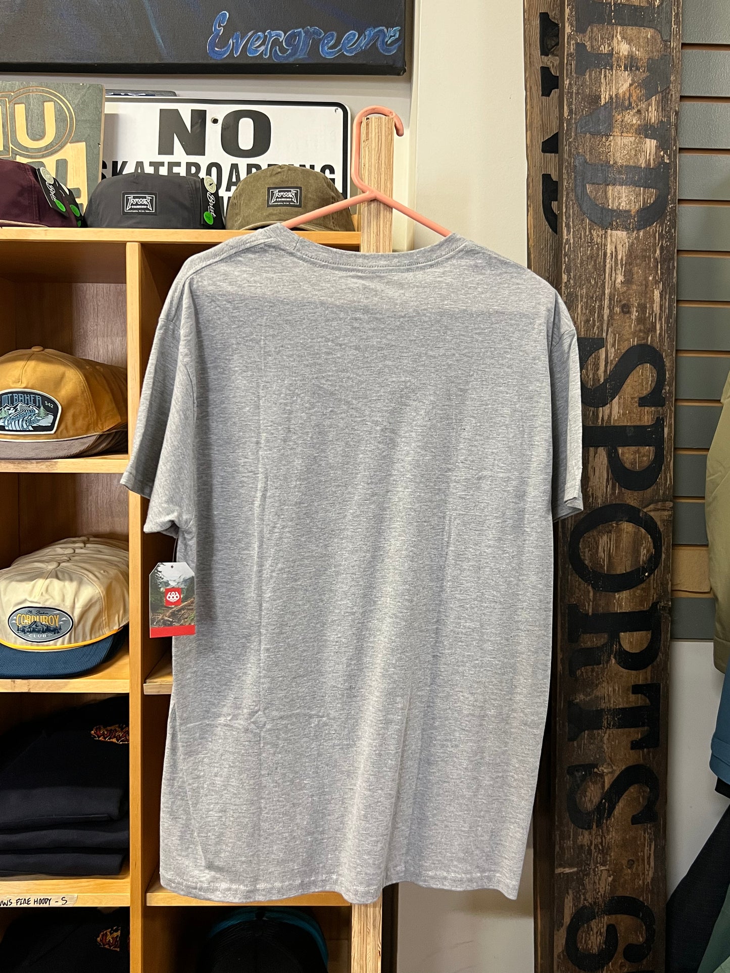 686 Icon Premium Short Sleeve T-Shirt - Grey