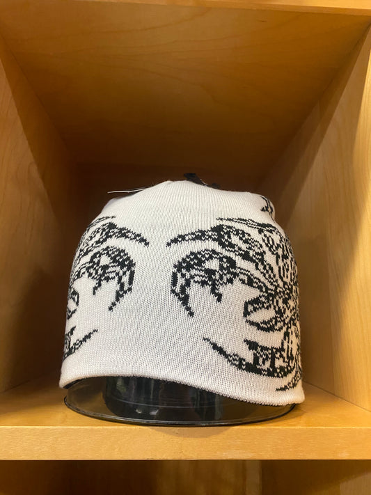 Corduroy No Regrets Reversible Skully White