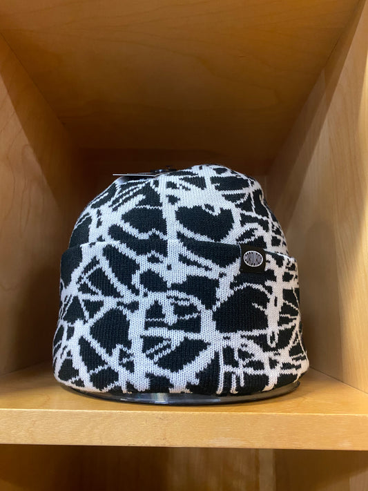 Corduroy Deadlung Beanie Black