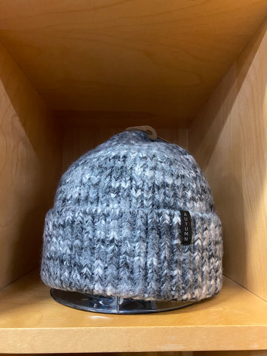 Autumn Marble Knit Beanie