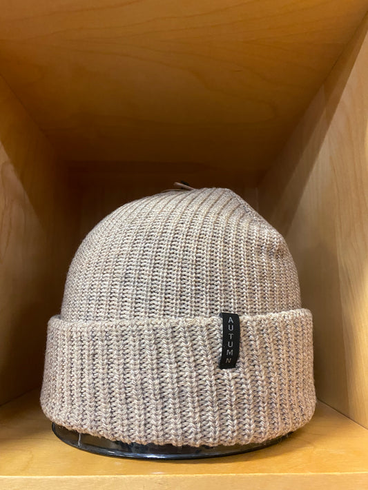 Autumn Ribbed Knit Beanie