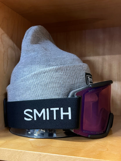 Smith Squad XL - Black + ChromaPop Pro Photochromic Blue Mirror