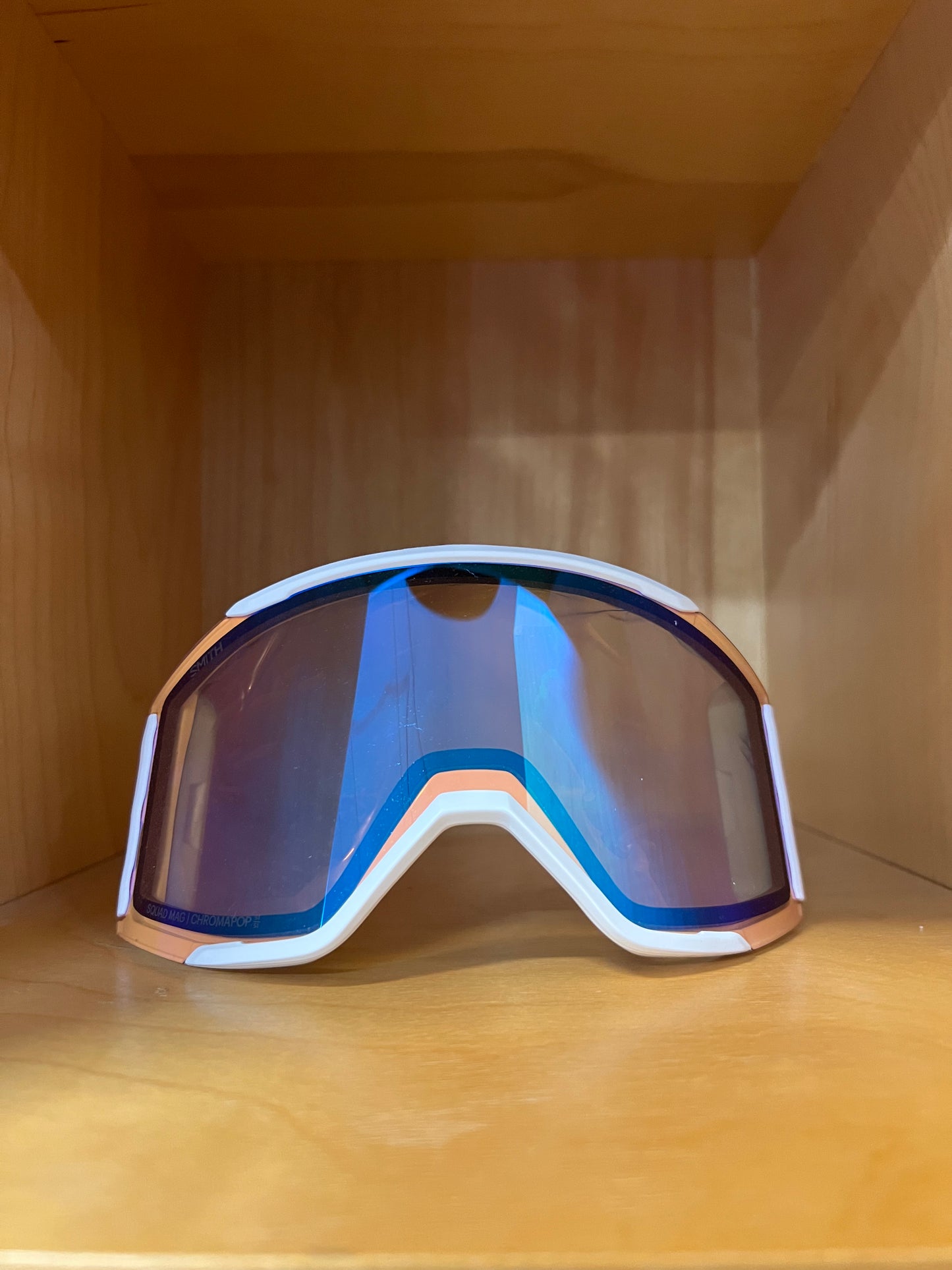 Smith Squad Mag - White Vapor + ChromaPop™ Sun Black + Storm Blue