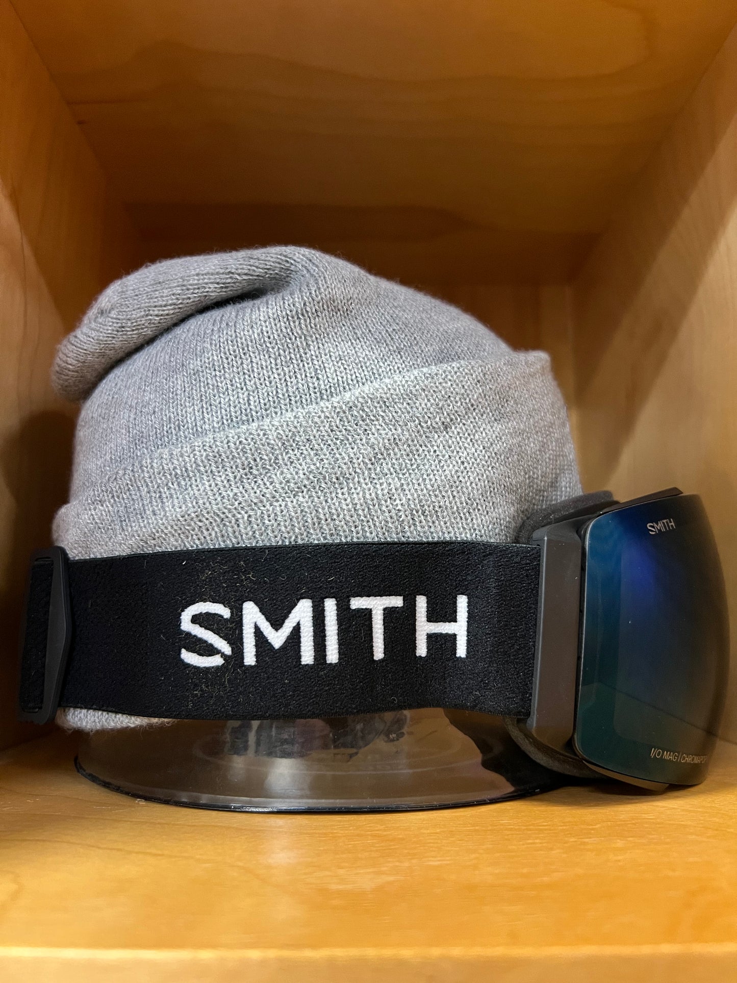 Smith I/O Mag - Black + ChromaPop™ Everyday Blue Mirror + Storm Blue Sensor Mirror