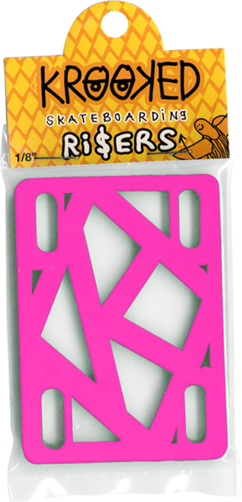 Krooked 1/8" Pink Riser Pads