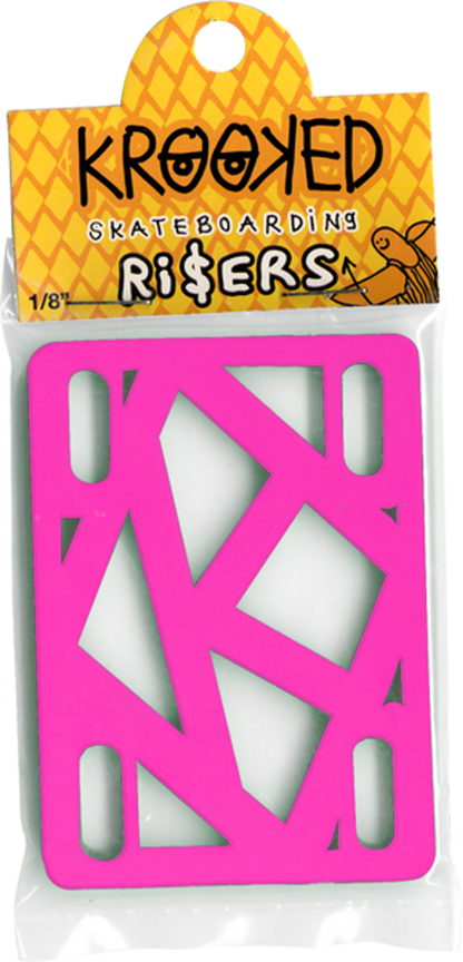 Krooked 1/8" Pink Riser Pads