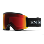 Smith Squad XL Goggle - Black + ChromaPop Sun Red Mirror / ChromaPop Storm Rose Flash