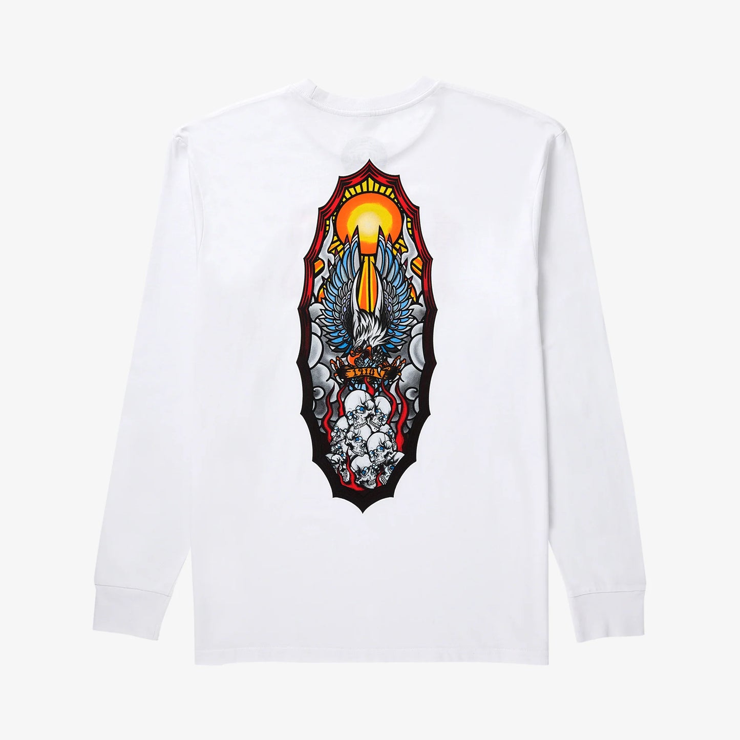 1910 La Aquila L/S T-Shirt - White