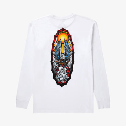 1910 La Aquila L/S T-Shirt - White