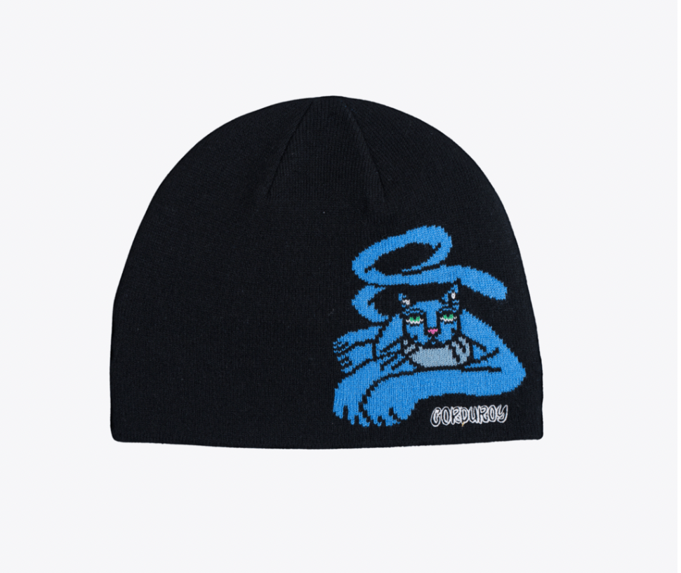 Corduroy Blue Cat By Jamie Lynn