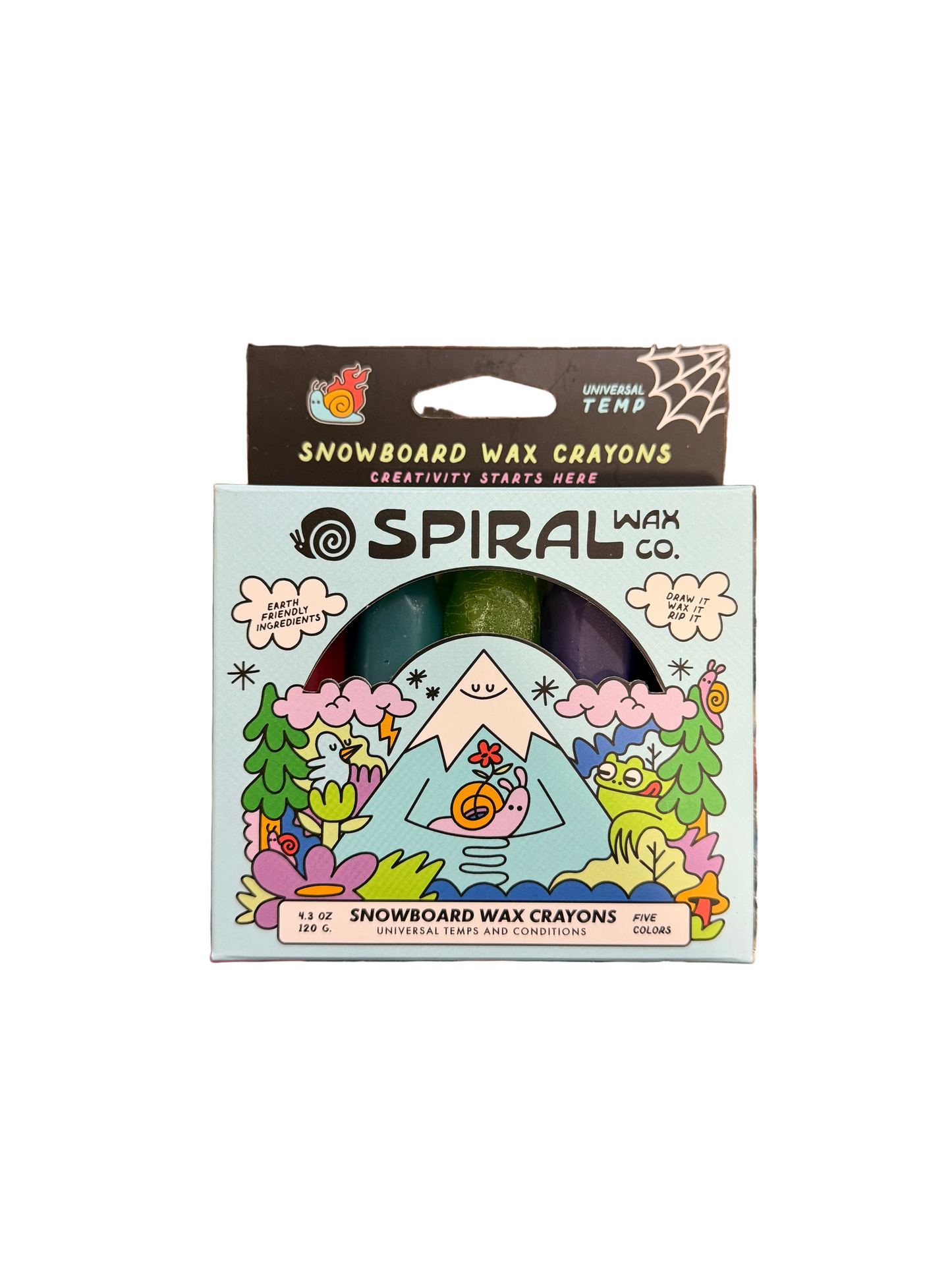 Spiral Wax Crayons - Universal Temp
