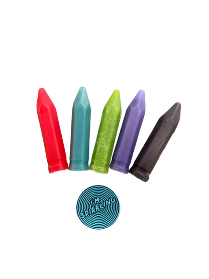 Spiral Wax Crayons - Universal Temp