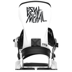 Bent Metal Transfer 2025 Mens Bindings - White