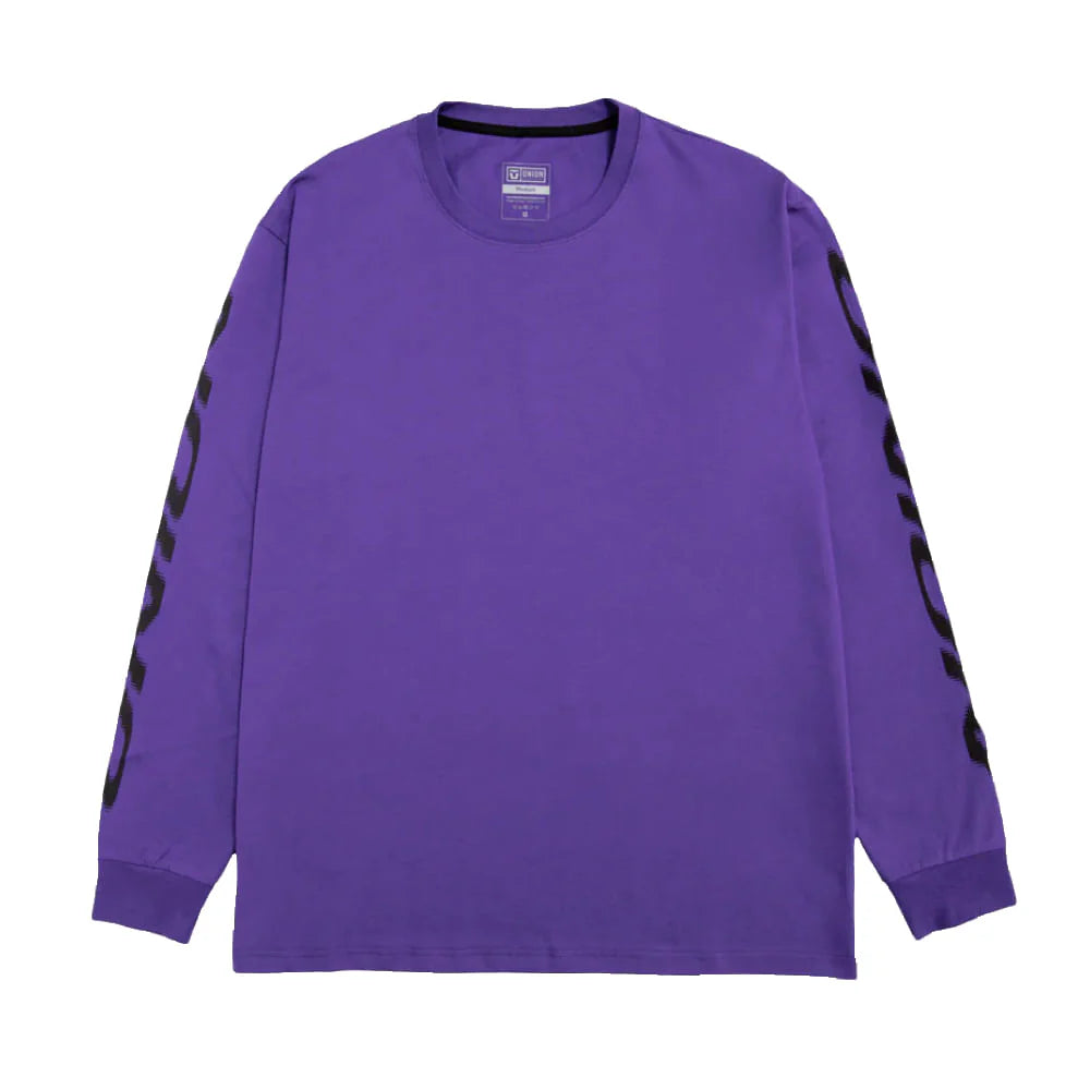Union Long Sleeve Tee - Purple