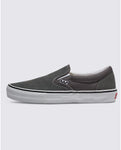 Vans Skate Slip-On Shoe - Pewter/White