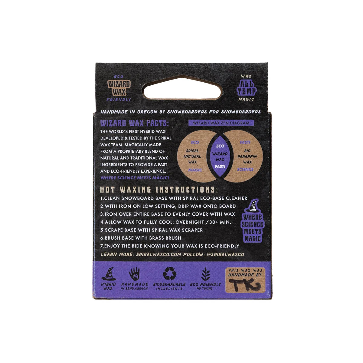 Spiral Wizard Wax - Universal Temp