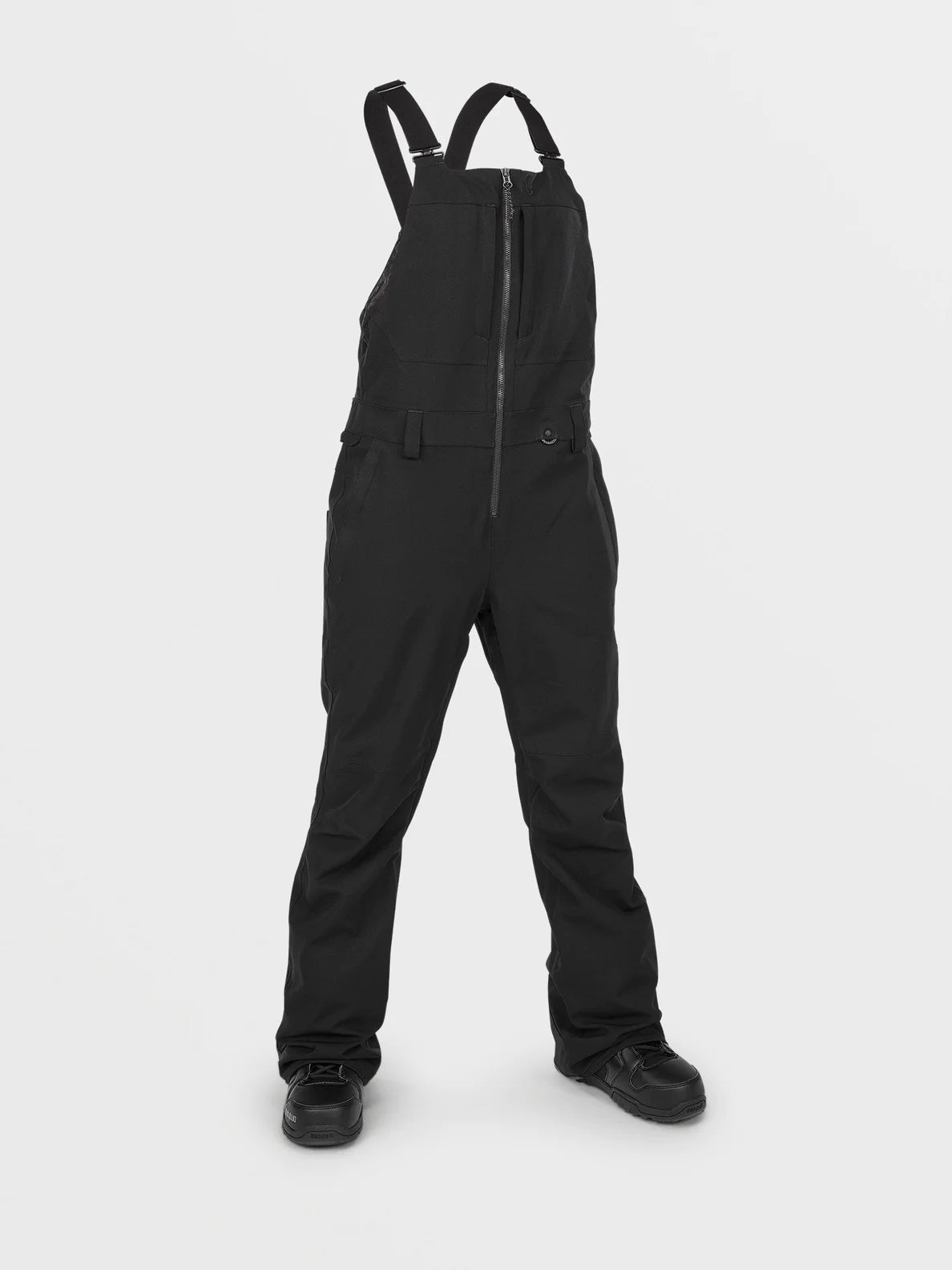 Volcom Womens Swift Bib Overall - Black