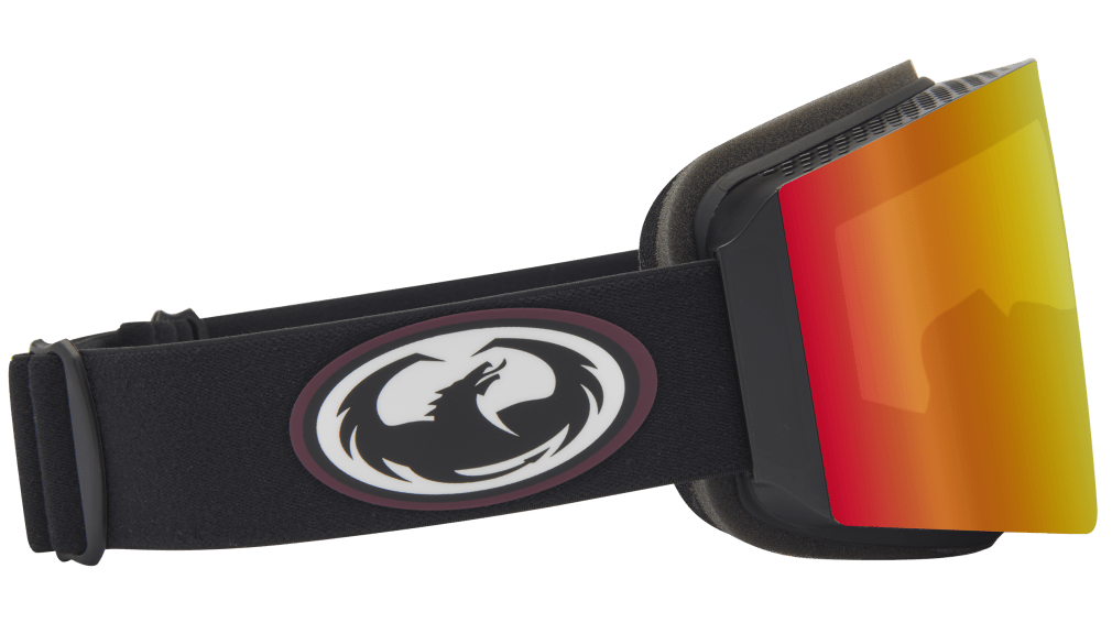 Dragon RVX Mag Goggles - Red Ion + Light Rose